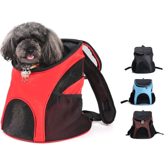Mochila transportadora transpirable para cachorros